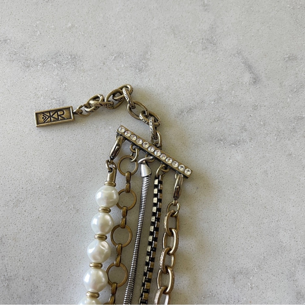 Silpada Kr Collection Multi Chain Statement Neckl… - image 3